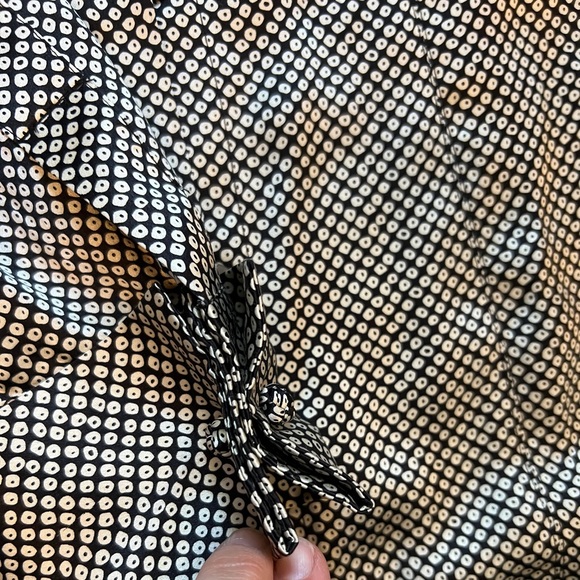 EUC Italian blunauta 3-piece silk set- skirt, tank, cuff linked button-up - Picture 7 of 13